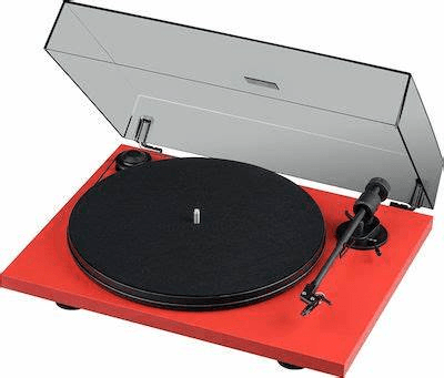 Pro-Ject PRIMARY E rood platenspeler