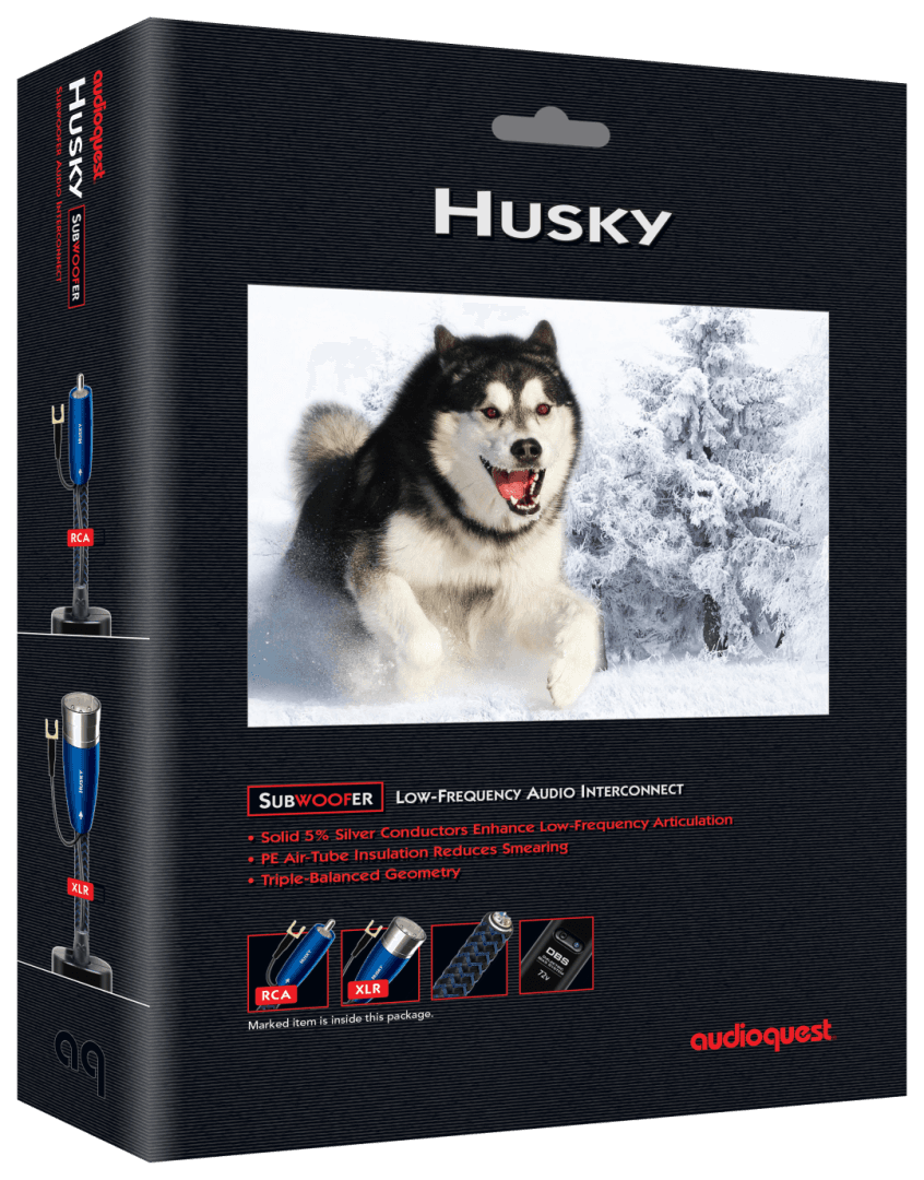 AUDIOQUEST HUSKY SUBKABEL XLR
