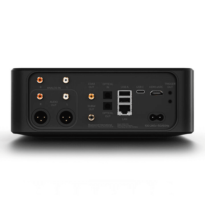 Bluesound Node Icon zwart streaming audio