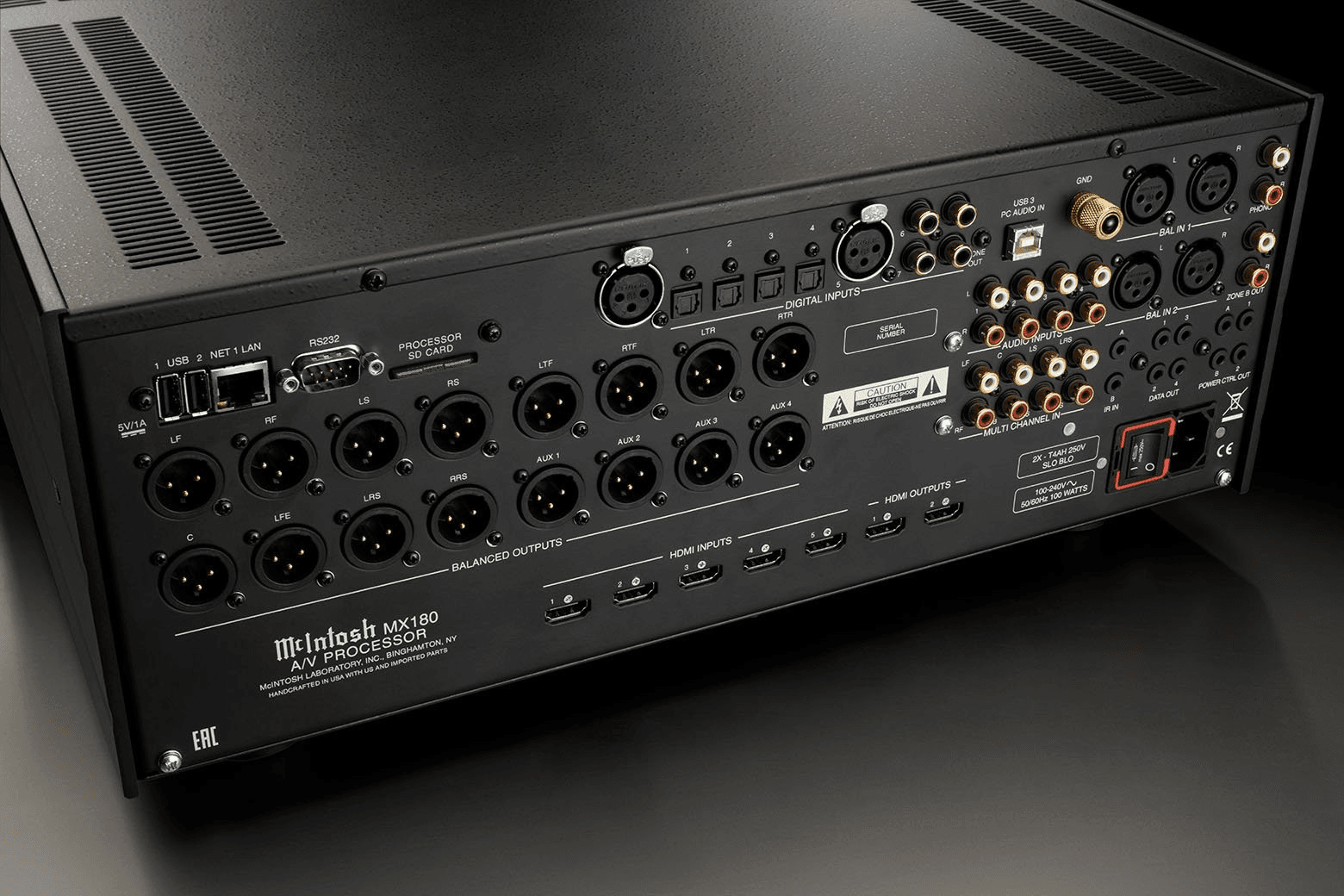Mc Intosh MX180 home theater processor