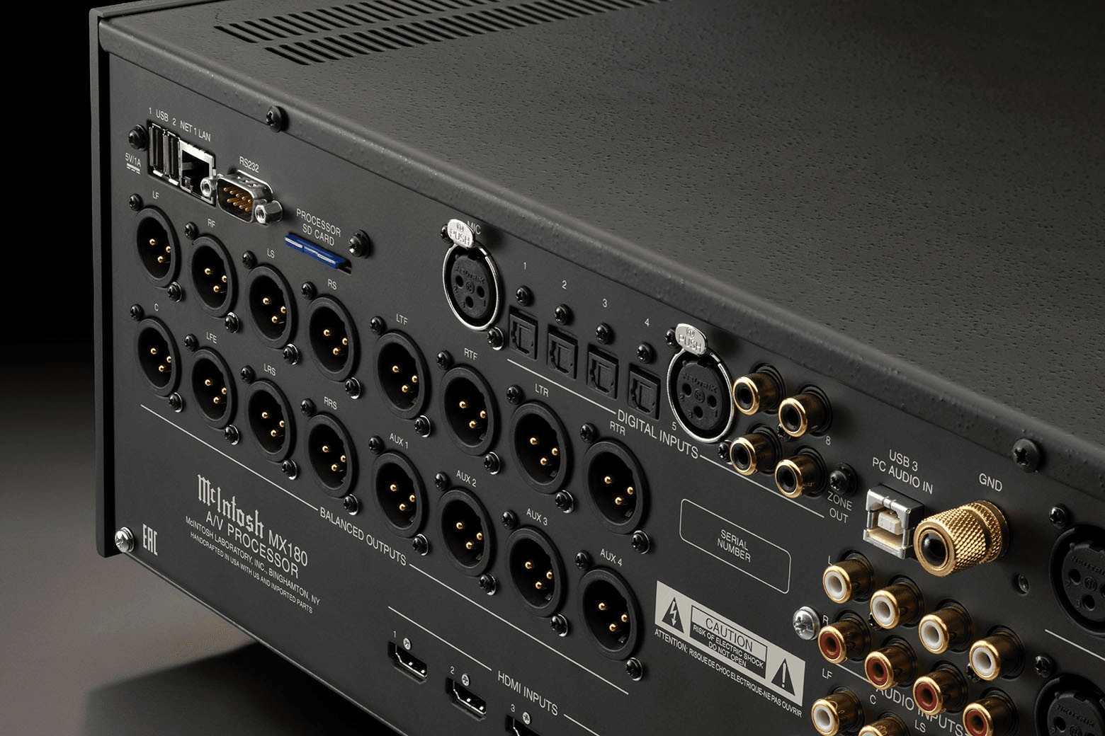 Mc Intosh MX180 home theater processor