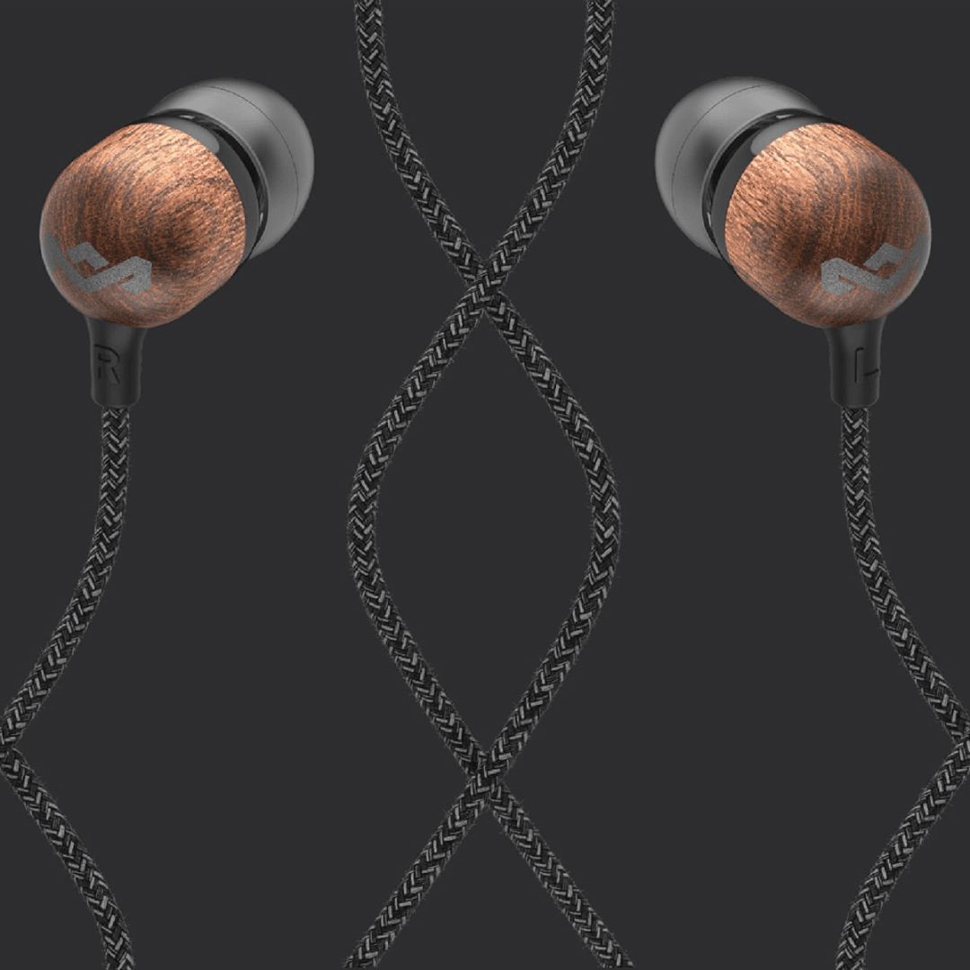 House of Marley SMILE JAMAICA signature zwart 1knop remote hoofdtelefoon