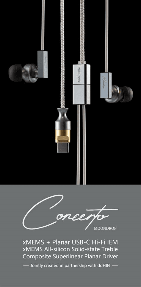 Moondrop Concerto zilver in-ear