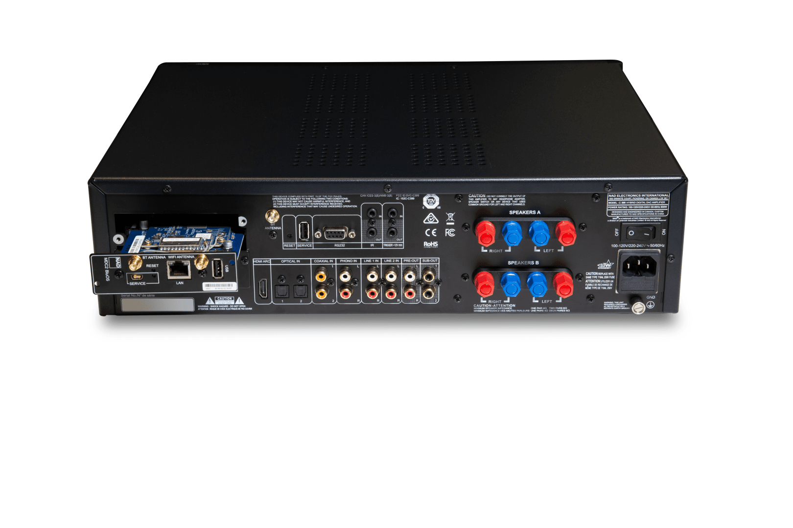 NAD C399 NETWERK VERSTERKER