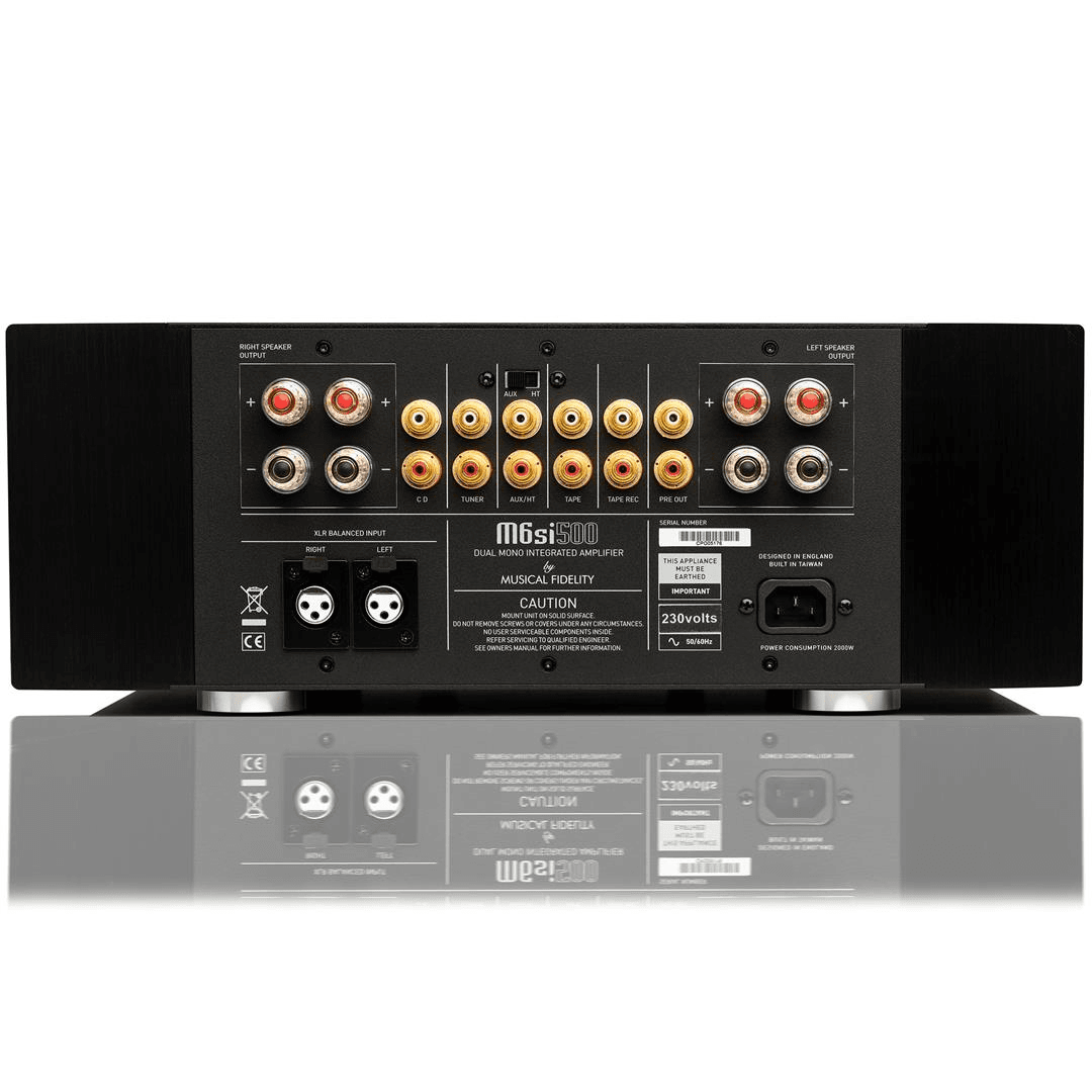 Musical Fidelity M6si 500 zilver VERSTERKER
