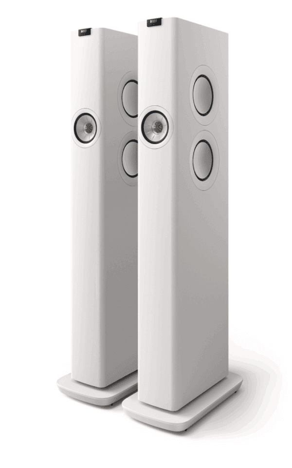 KEF LS60 wireless wit DRAADLOZE LUIDSPREKER