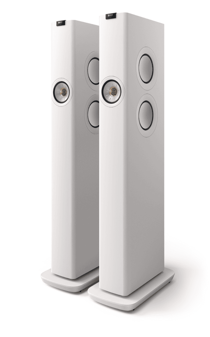 KEF LS60 wireless wit DRAADLOZE LUIDSPREKER