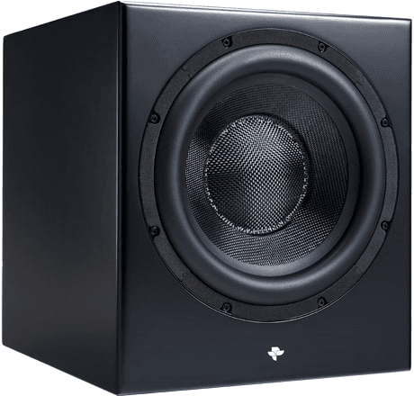 Totem KIN SUB10 zwart satijn SUBWOOFER