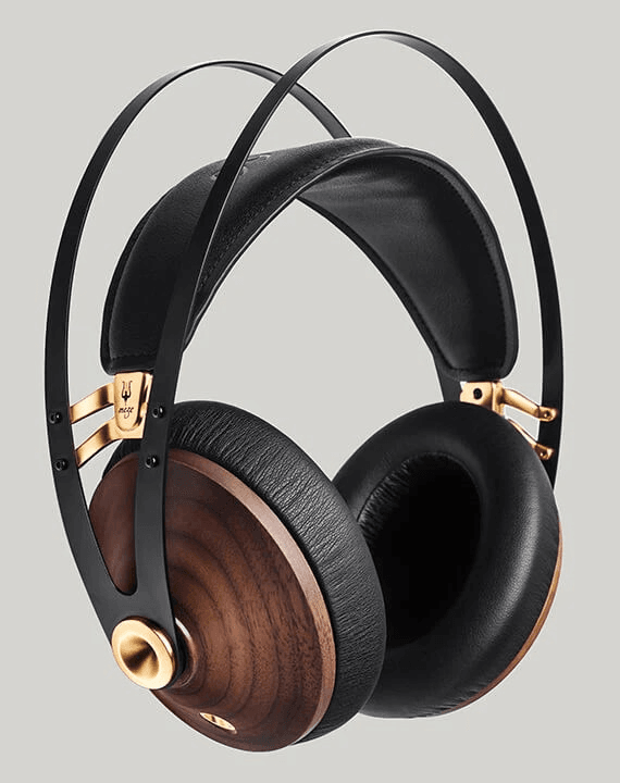 MEZE 99 CLASSICS walnoot goud hoofdtelefoon
