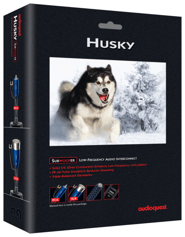 AUDIOQUEST HUSKY SUBKABEL RCA