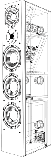 SVS Prime Pinnacle Tower luidspreker