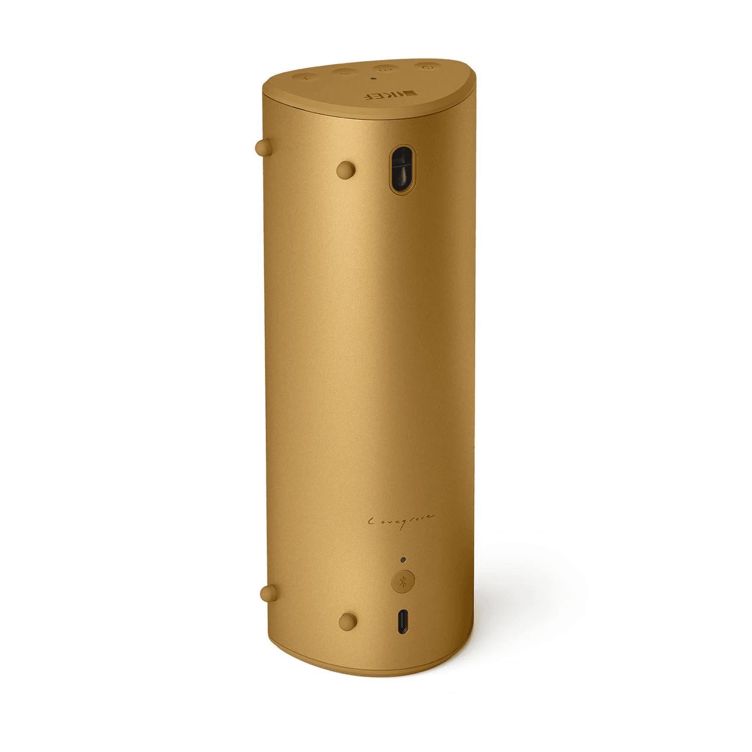 KEF MUO amber Bluetooth speaker