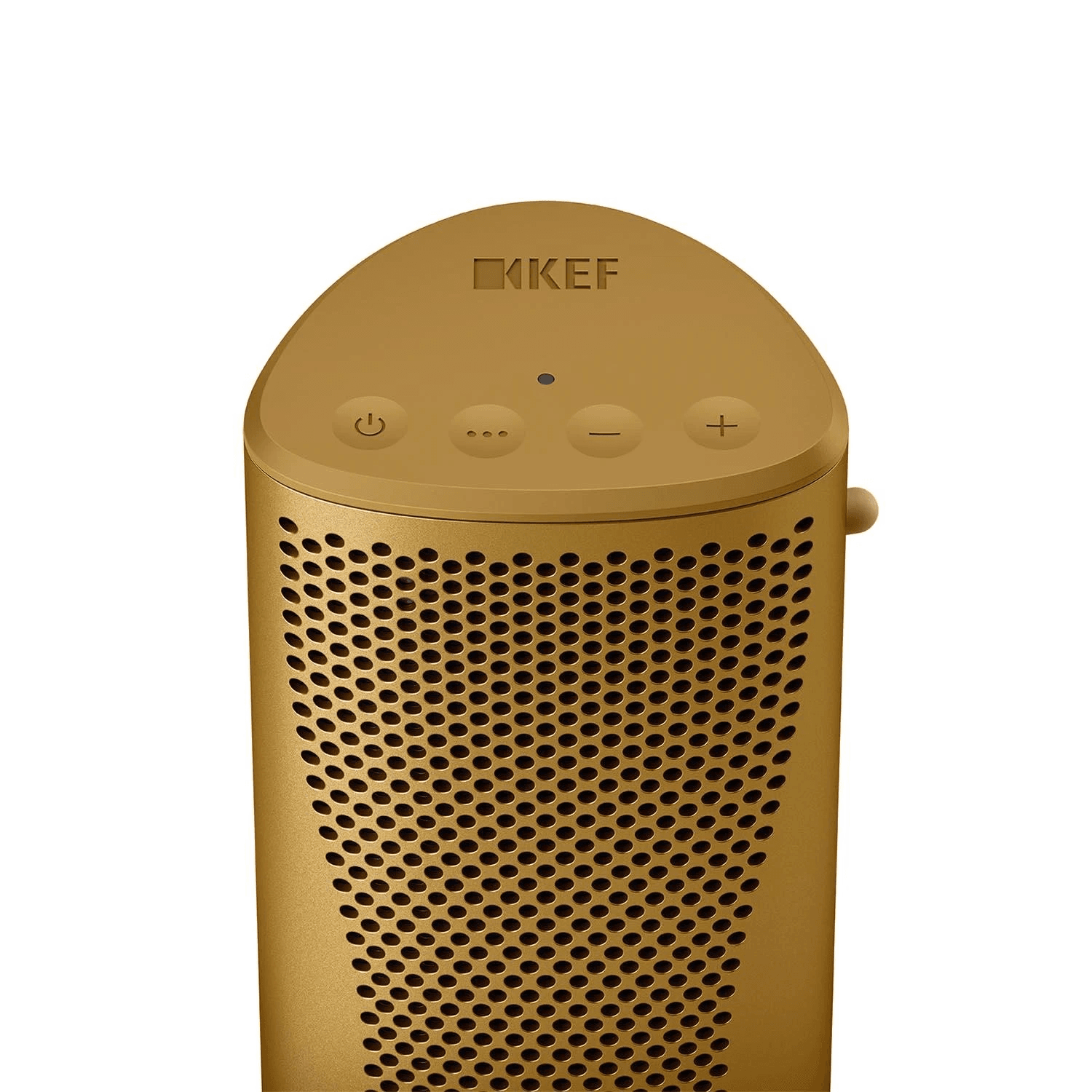 KEF MUO amber Bluetooth speaker
