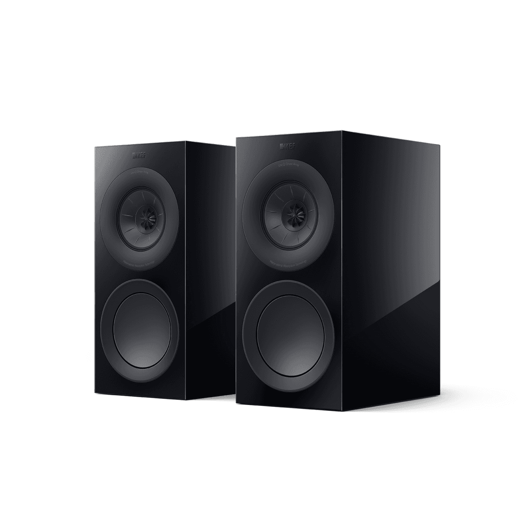 KEF R3 Meta zwart luidspreker