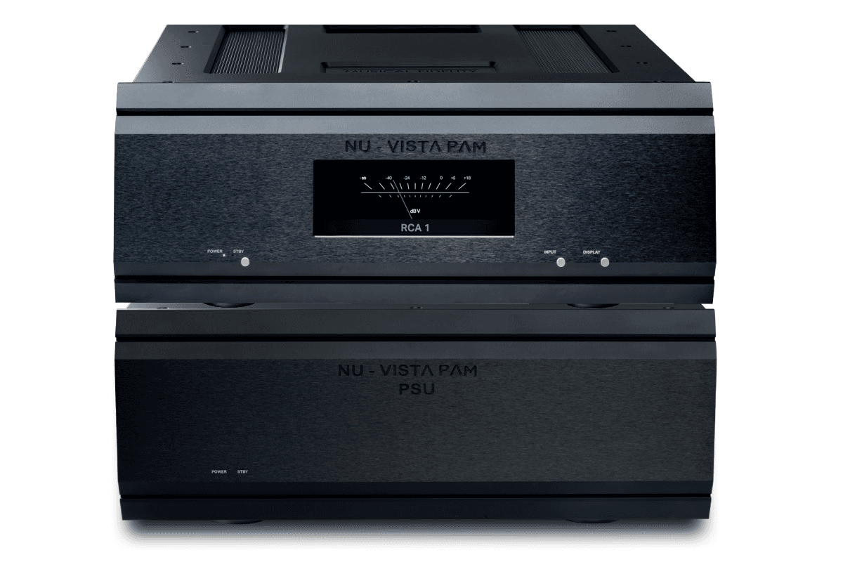 Musical Fidelity Nu-Vista PAM zwart eindversterker
