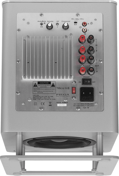 PIEGA SUBWOOFER T MICRO SUB Aluminium