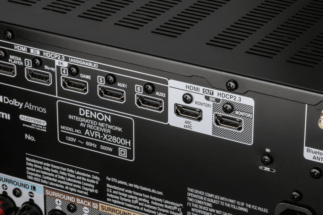 Denon AVRX 2800H RECEIVER