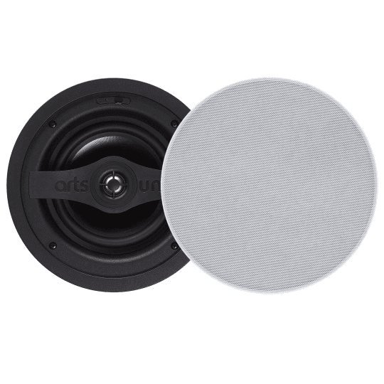ARTSOUND SMART IN SET WIT ACTIEVE INBOUW LUIDSPREKERPAAR PLAFOND