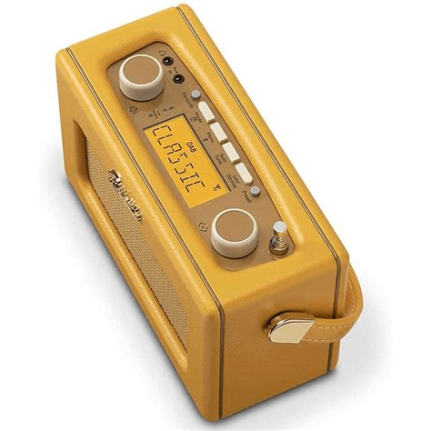 Roberts Audio Revival Uno BT geel PORTABLE AUDIO