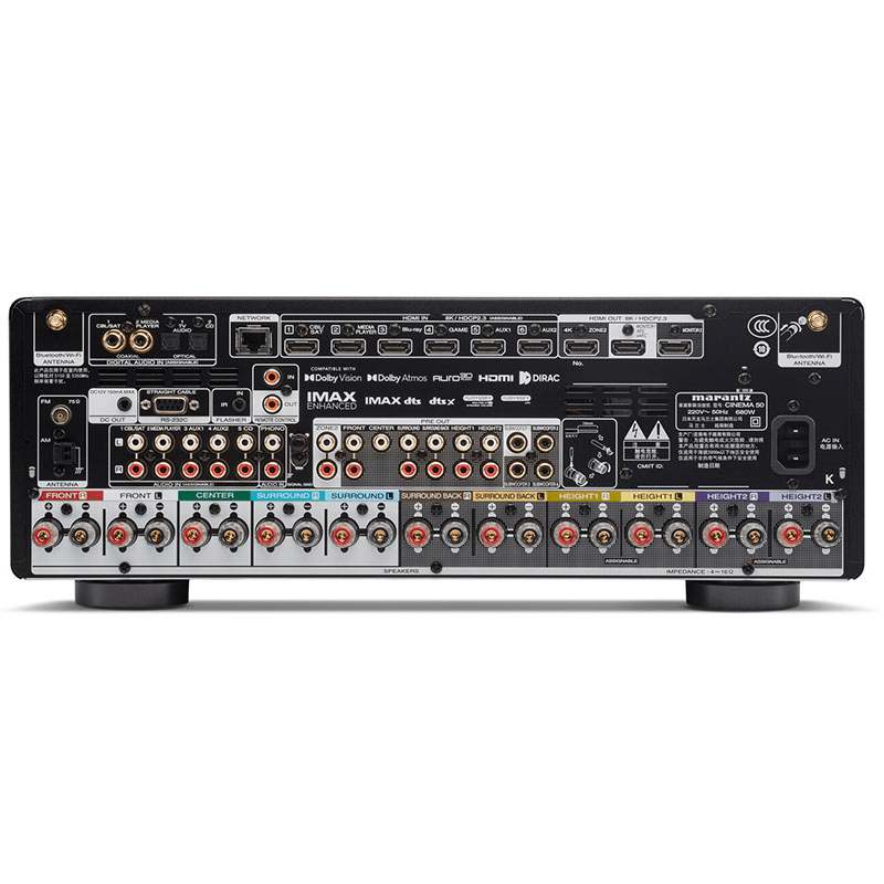 Marantz CINEMA 50 zwart RECEIVER