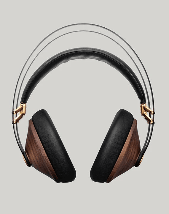 MEZE 99 CLASSICS walnoot goud hoofdtelefoon