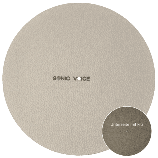 SONIC VOICE JUMBO VILT PLATENSPELER MAT
