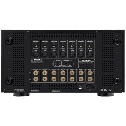 Rotel RMB1587MKII zwart VERSTERKER