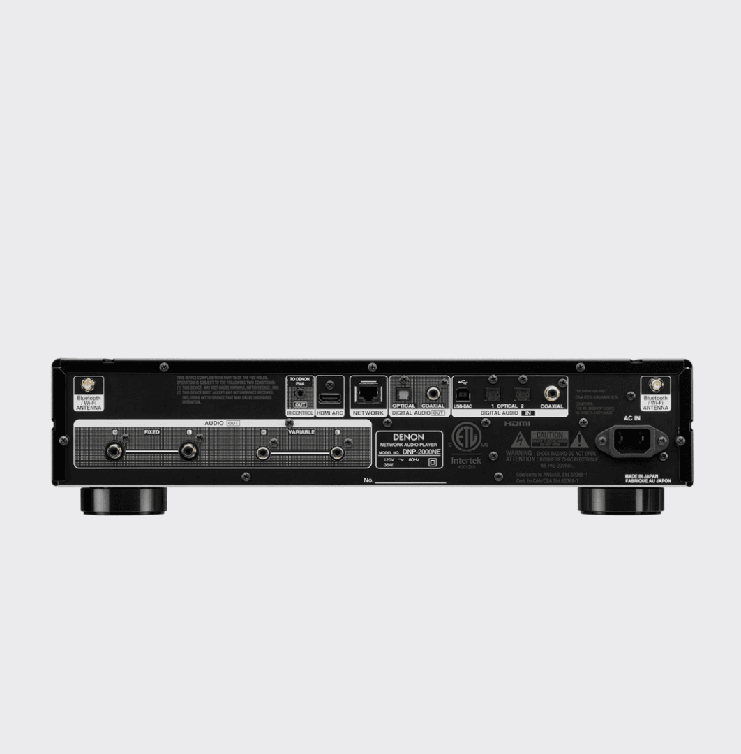 Denon DNP2000 NE zwart NETWERKSPELER