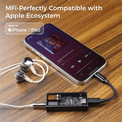 QUESTYLE M15i zwart PORTABLE AUDIO