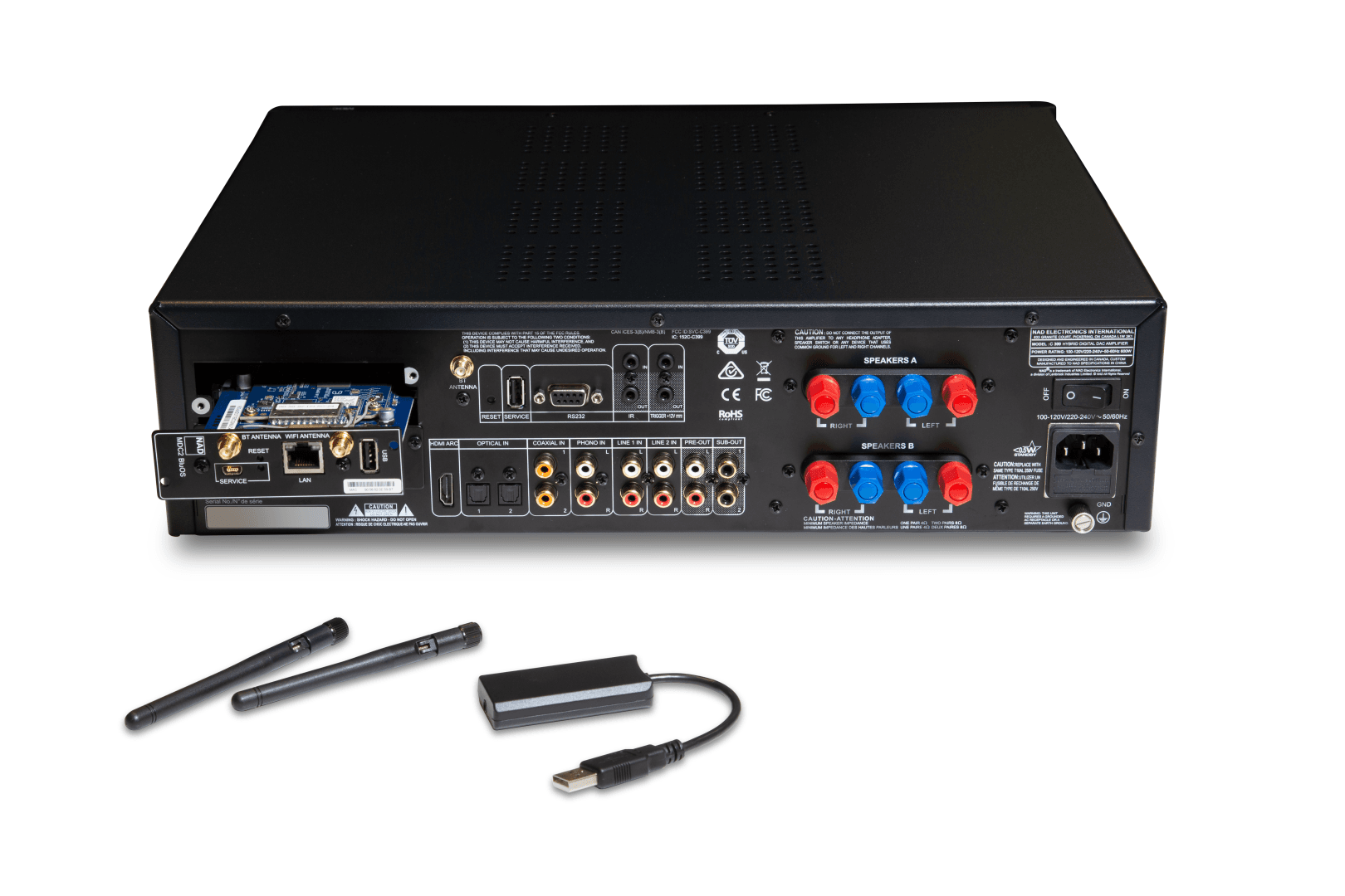 NAD C399 NETWERK VERSTERKER