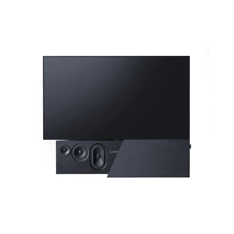 Canvas 55" Fabric zwart SOUNDBAR