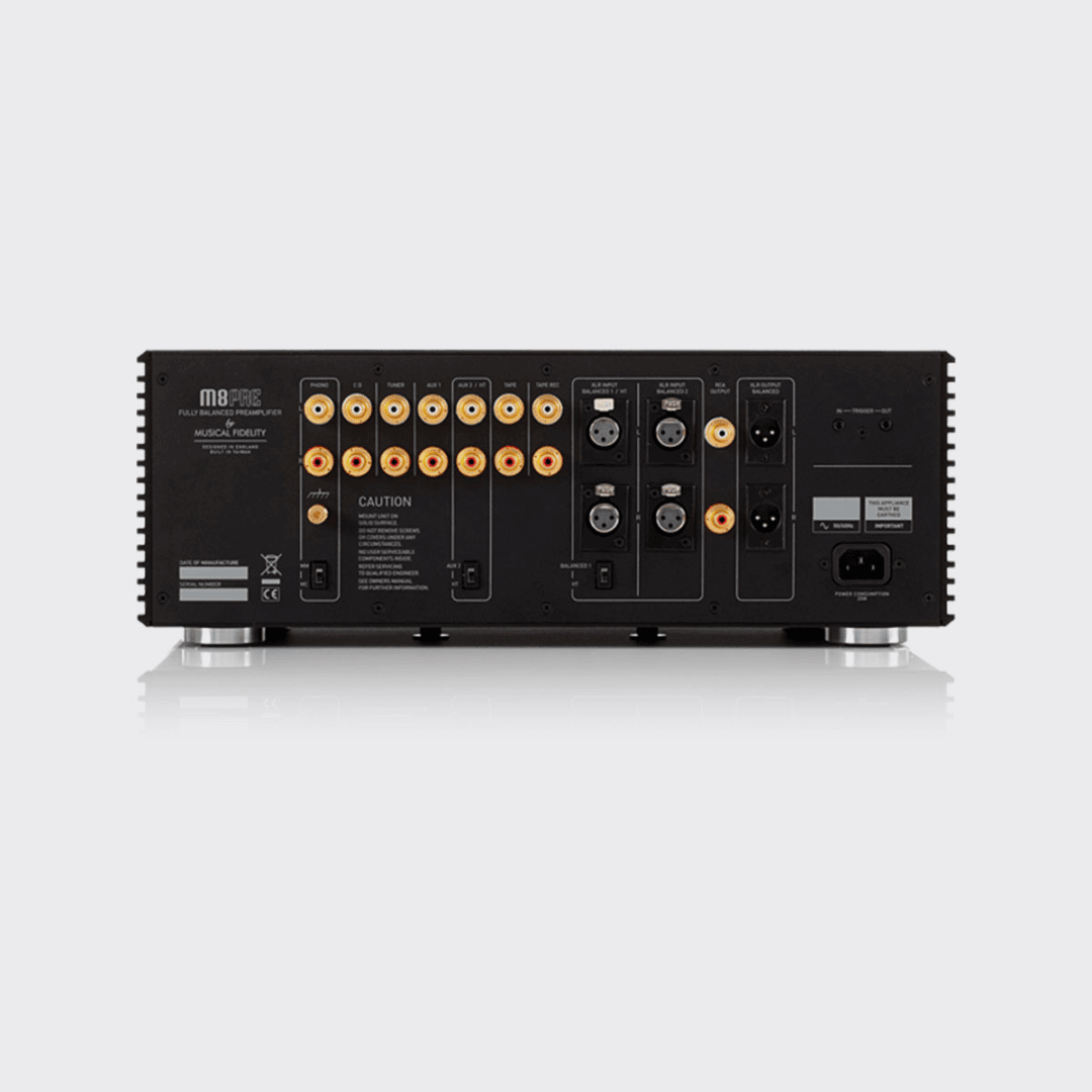 Musical Fidelity M8s Pre zwart VOORVERSTERKER