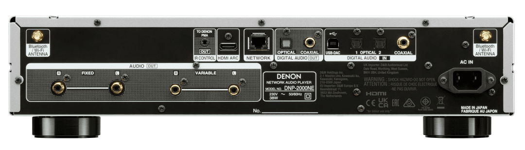 Denon DNP2000 NE Premium Silver NETWERKSPELER