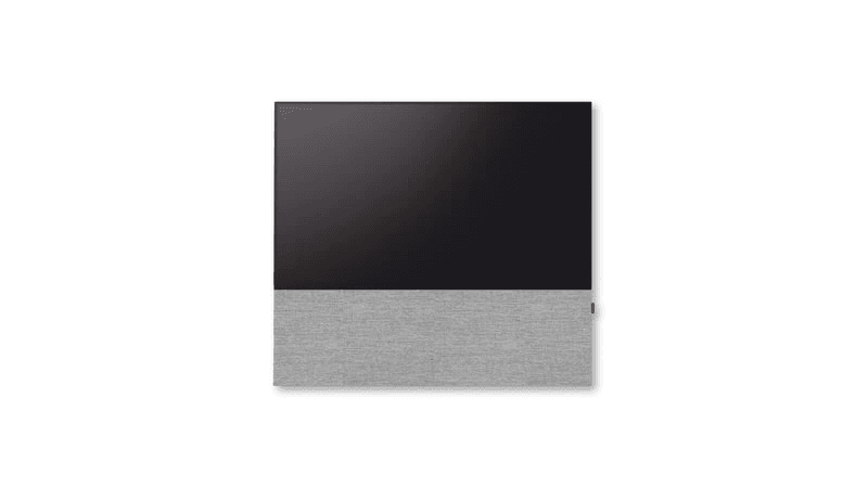 Canvas 65" Fabric structured grijs SOUNDBAR