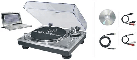 AUDIO- TECHNICA AT-LP120USB PLATENSPELER