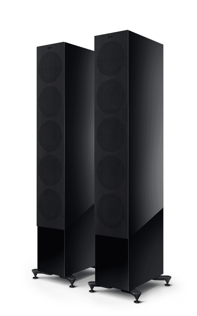 KEF R11 Meta zwart luidspreker