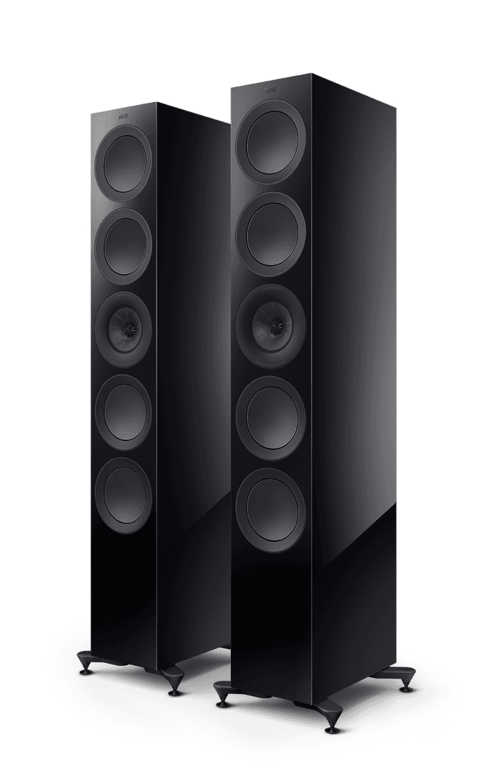 KEF R11 Meta zwart luidspreker
