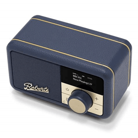 Roberts Audio Revival Petite 2 blauw PORTABLE AUDIO