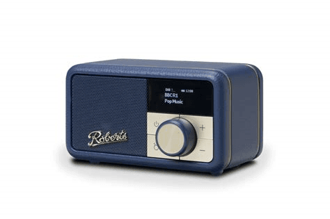 Roberts Audio Revival Petite 2 blauw PORTABLE AUDIO