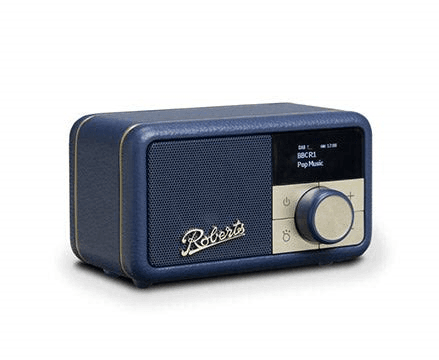 Roberts Audio Revival Petite 2 blauw PORTABLE AUDIO