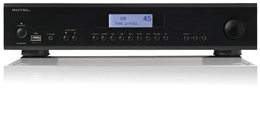 Rotel A12 MK II zwart VERSTERKER