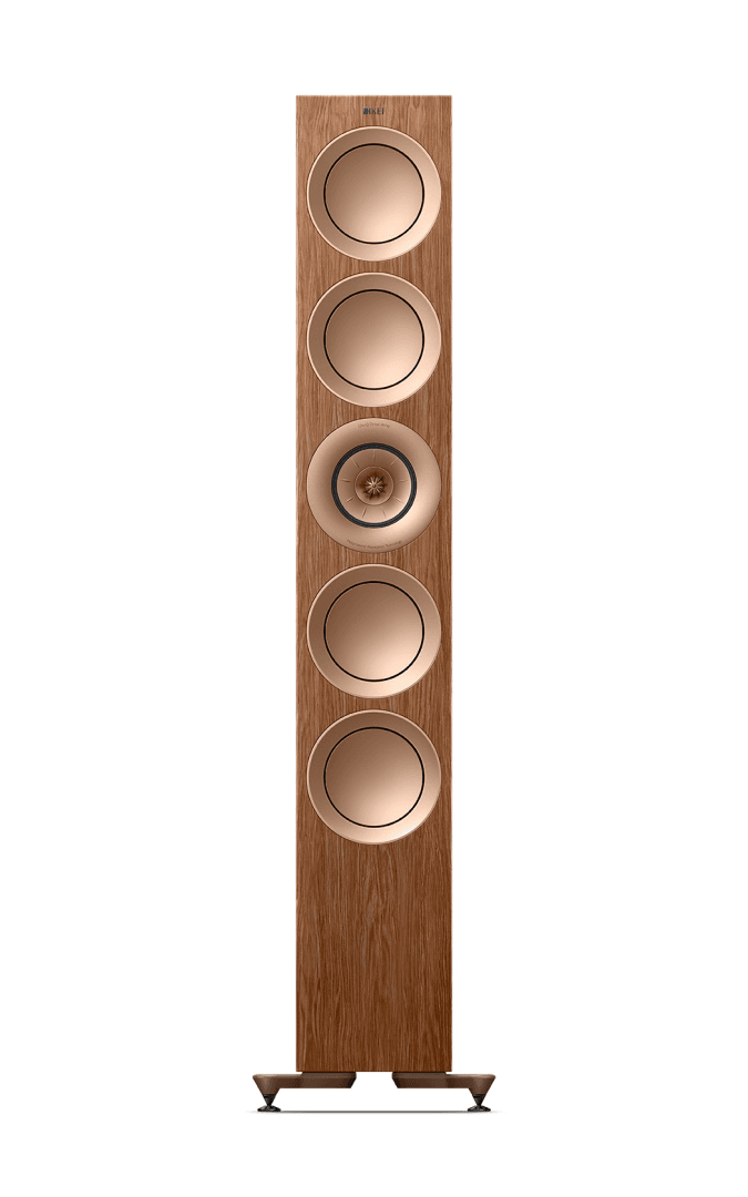 KEF R11 Meta walnut luidspreker