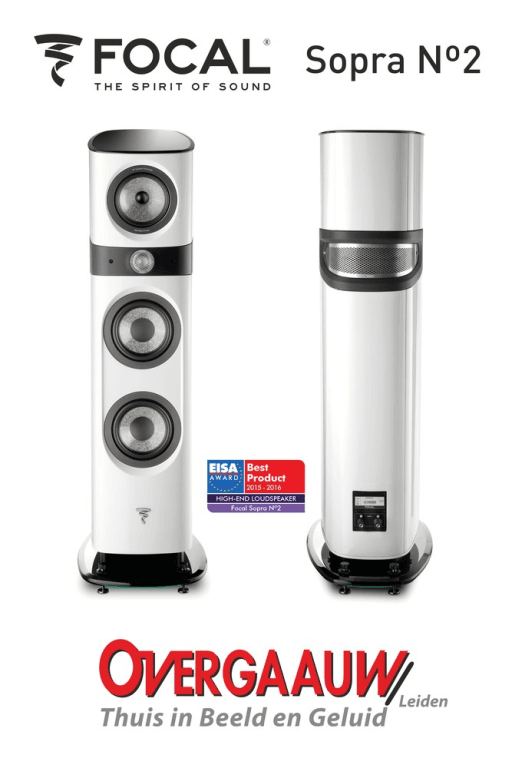 Focal SOPRA 2 luidspreker