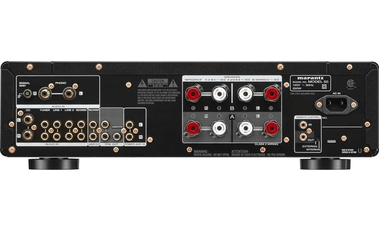 Marantz MODEL 50 zwart VERSTERKER