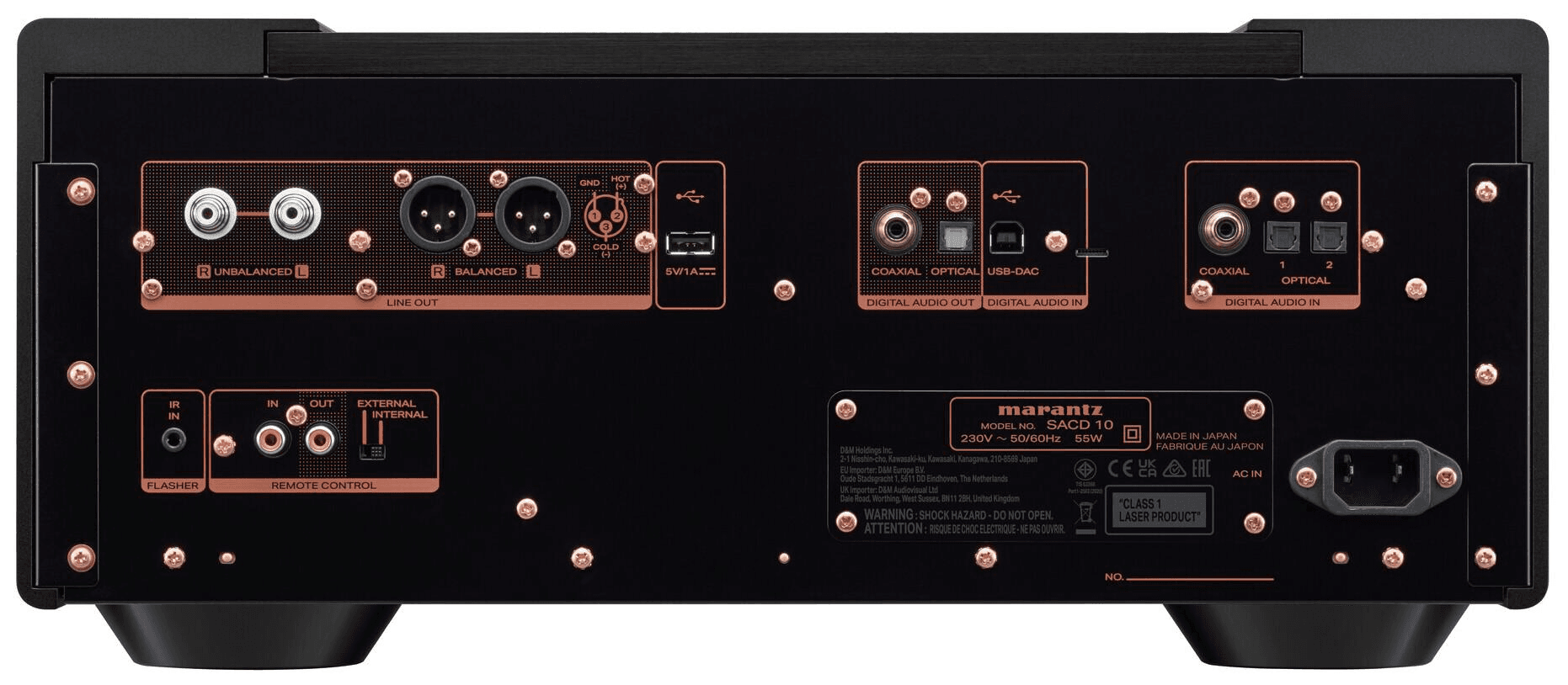 Marantz SACD 10 zwart CD