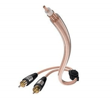 Inakustik Star Y-Subwooferkabel 2mtr KABELS