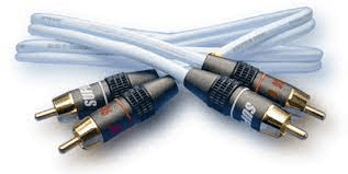 Supra Dual RCA 1M blauw KABELS