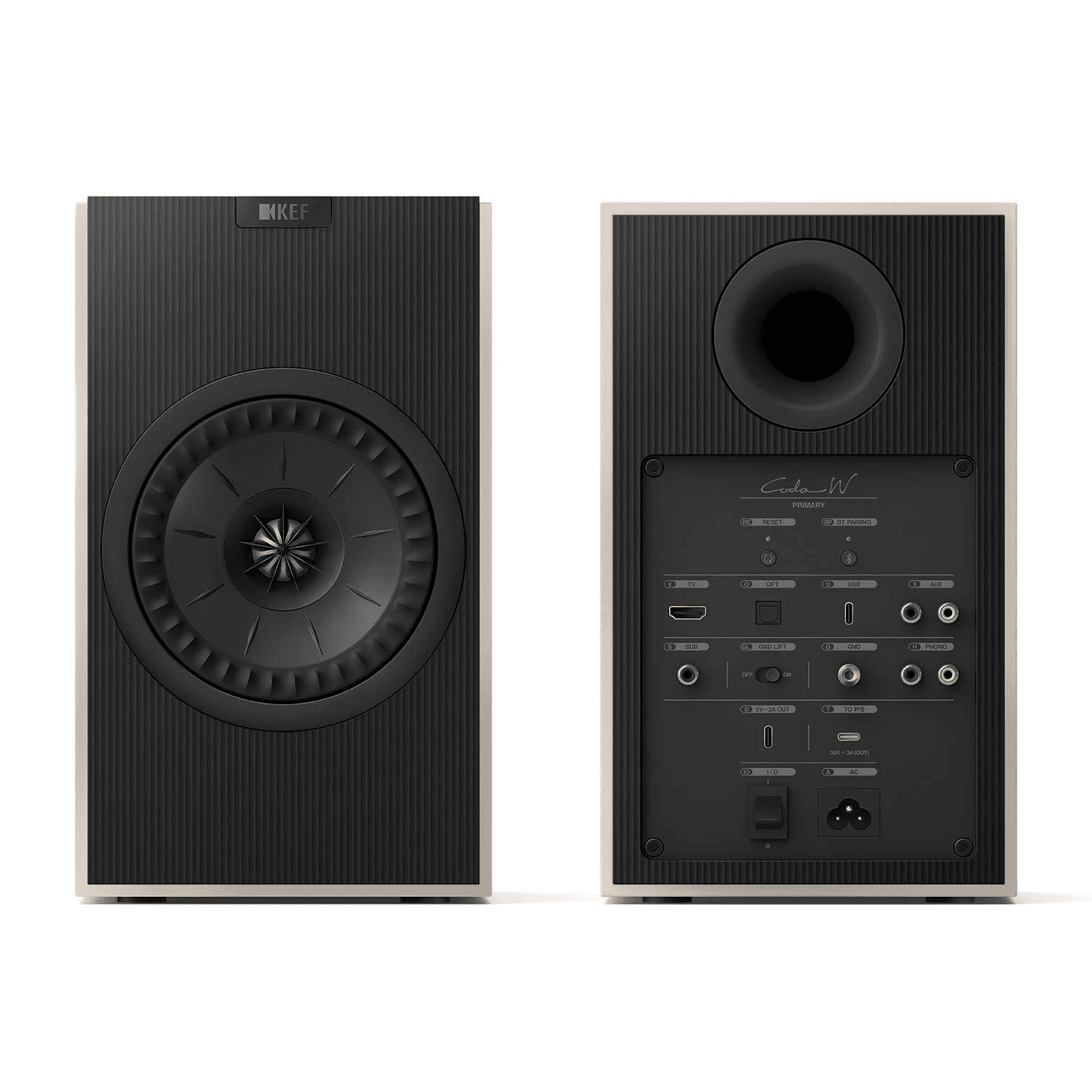 KEF CODA W grijs/grey luidspreker