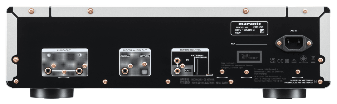 Marantz CD 60 zilver CD
