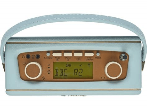 Roberts Audio Revival Uno BT lichtblauw PORTABLE AUDIO